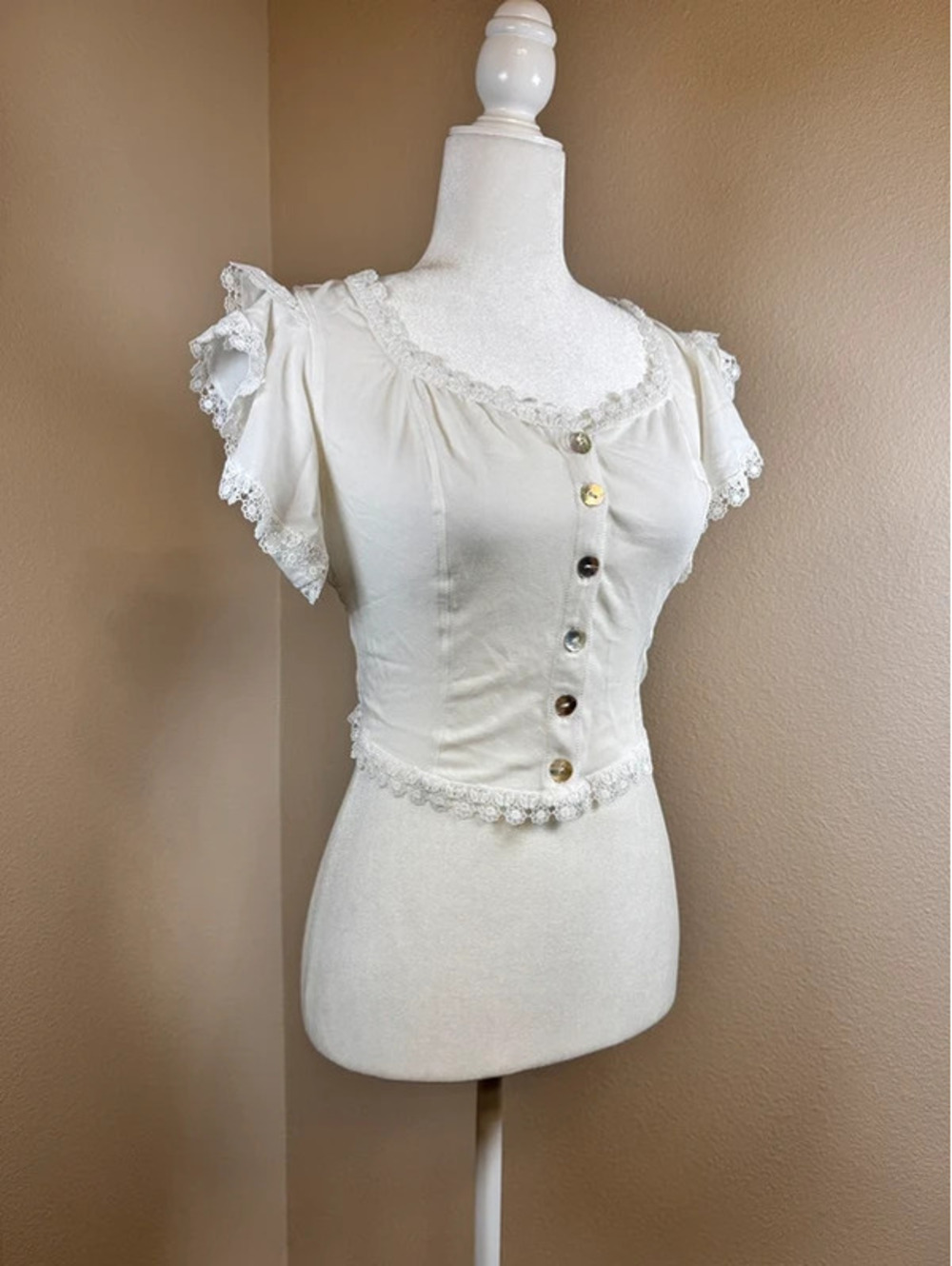 Coquette whimsy top